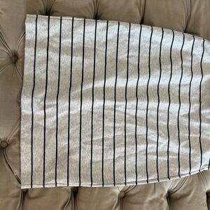 Banana Republic Cream Midi Pencil Skirt for Work